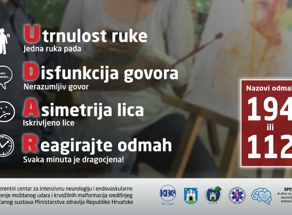 Obilježavanje Svjetskog dana moždanog udara u Zagrebu