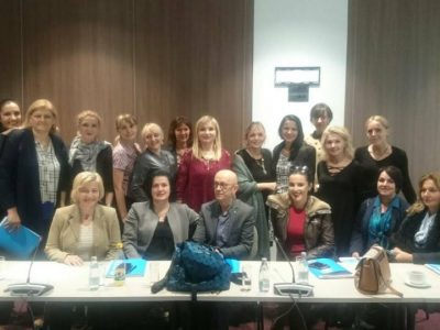 The training for diverse group of professionals in Montenegro who applied to obtain a license to work as a Support Persons to the Child in Family Law related proceedings